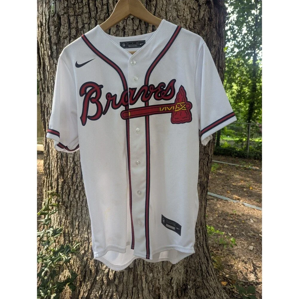 Nike Atlanta Braves Freddie Freeman #5 Jersey 2021 World Series Champions White